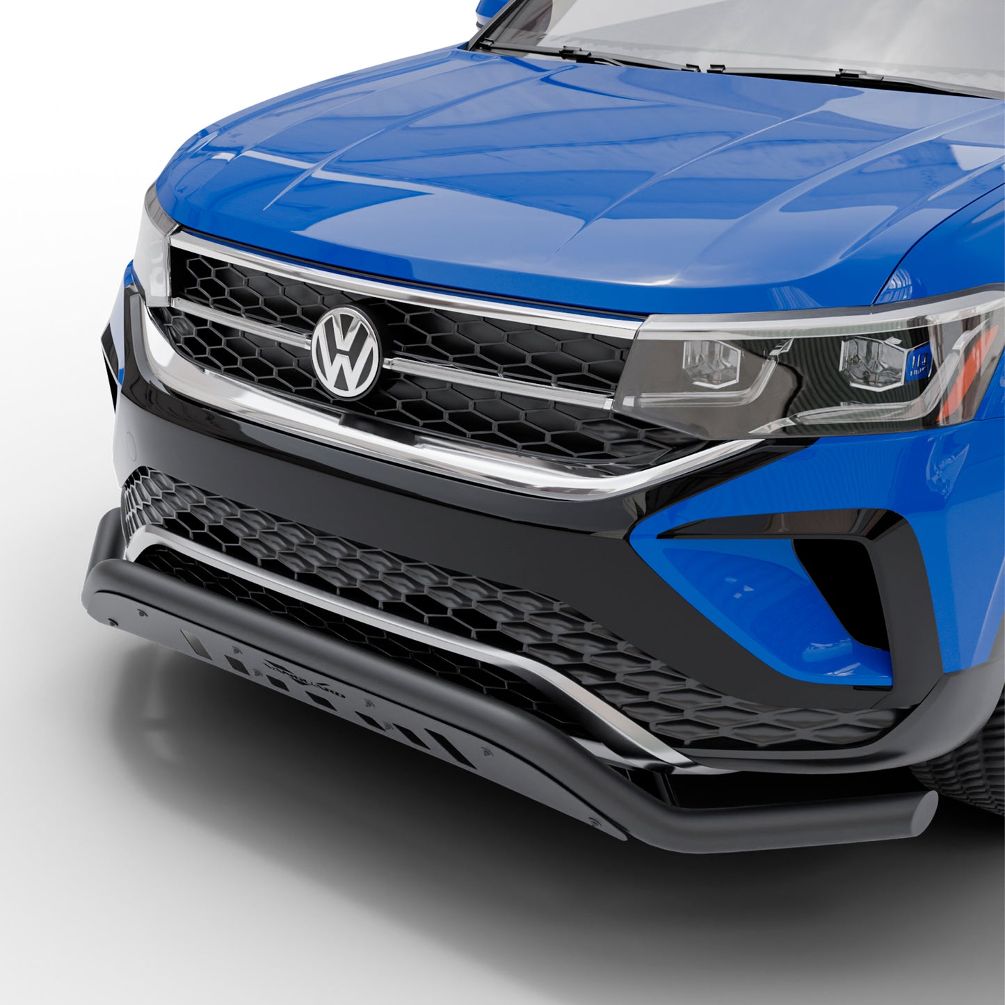 Vanguard Black Powdercoat Front Guards Front Runners Bumper Guard for 2022-2025 volkswagen taos