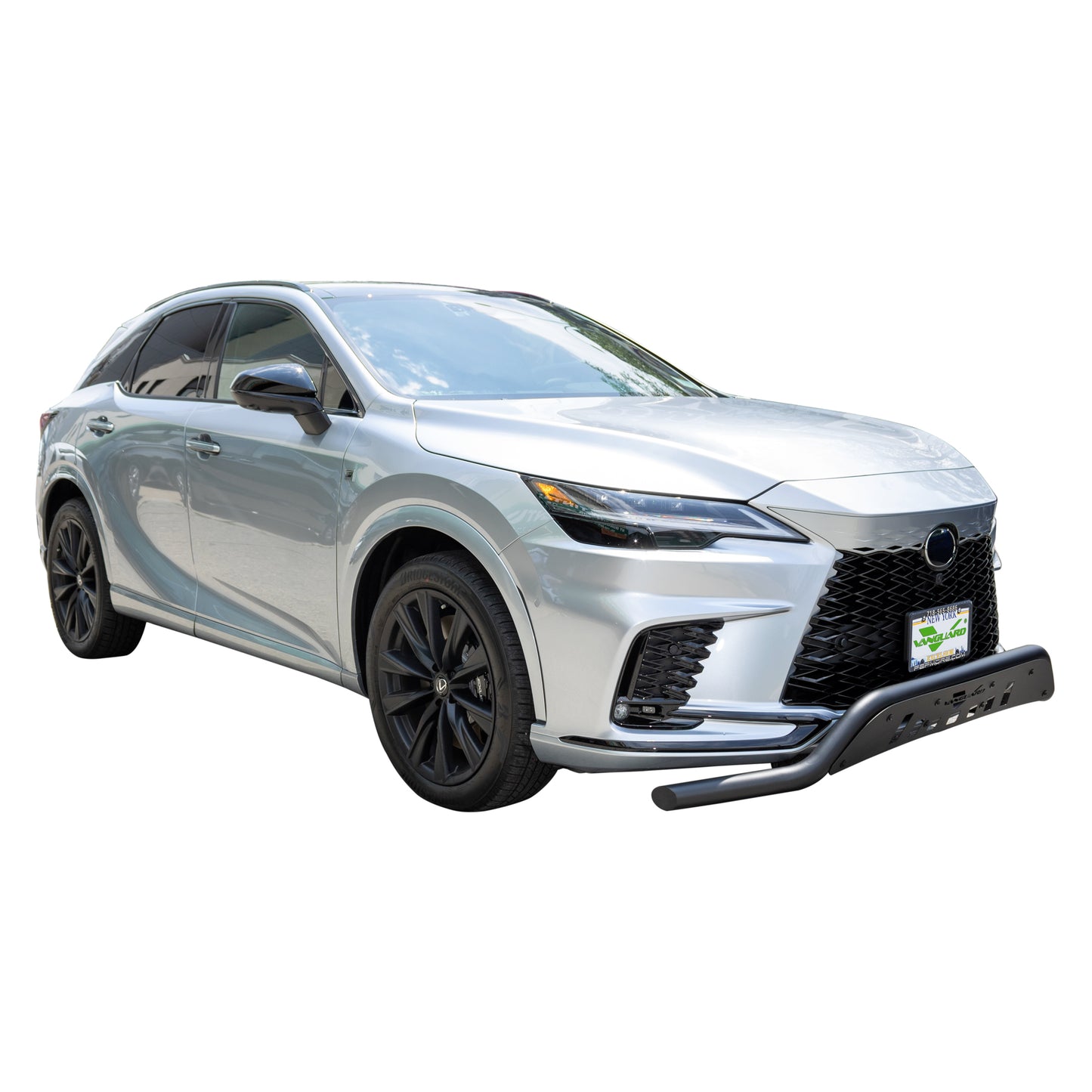 Vanguard Black Powdercoat Front Guards Front Runners Bumper Guard for 2023-2025 lexus rx350