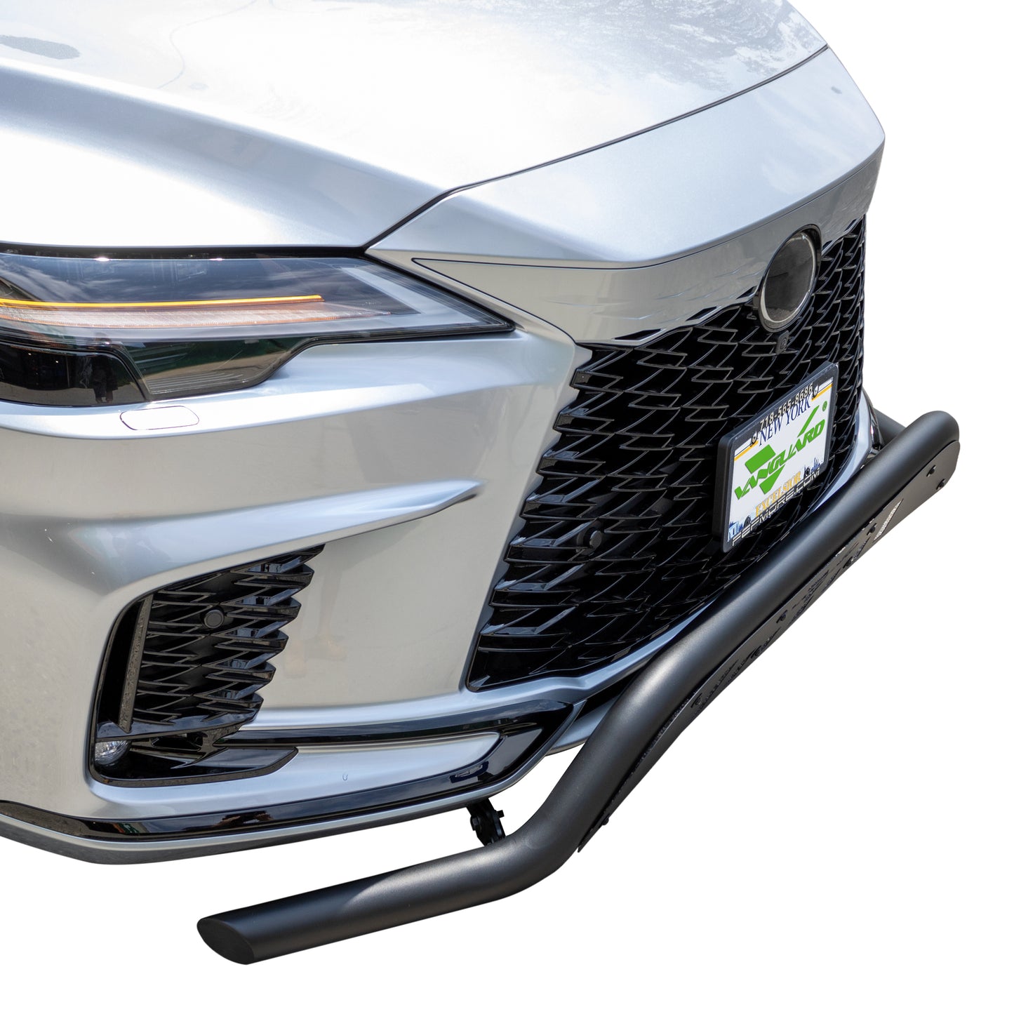 Vanguard Black Powdercoat Front Guards Front Runners Bumper Guard for 2023-2025 lexus rx500h