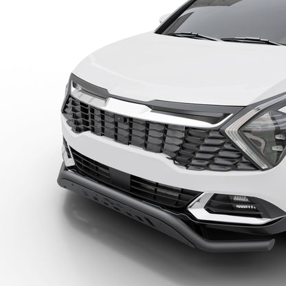 Vanguard Black Powdercoat Front Guards Front Runners Bumper Guard for 2023-2025 kia sportage