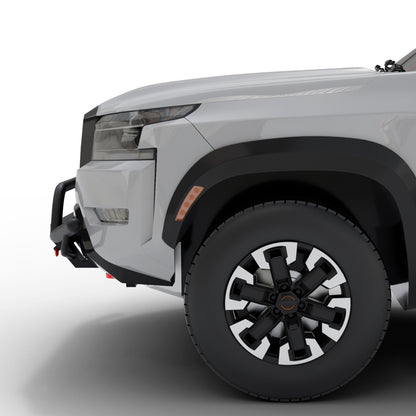 Vanguard Black Powdercoat Front Guards Front Runners Bumper Guard for 2022-2024 nissan frontier