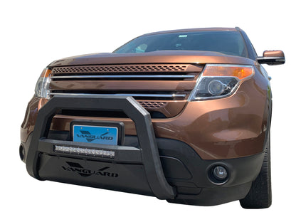 Vanguard Black Powdercoat Front Guards Bull Bars Bumper Guard for 2017-2024 honda ridgeline