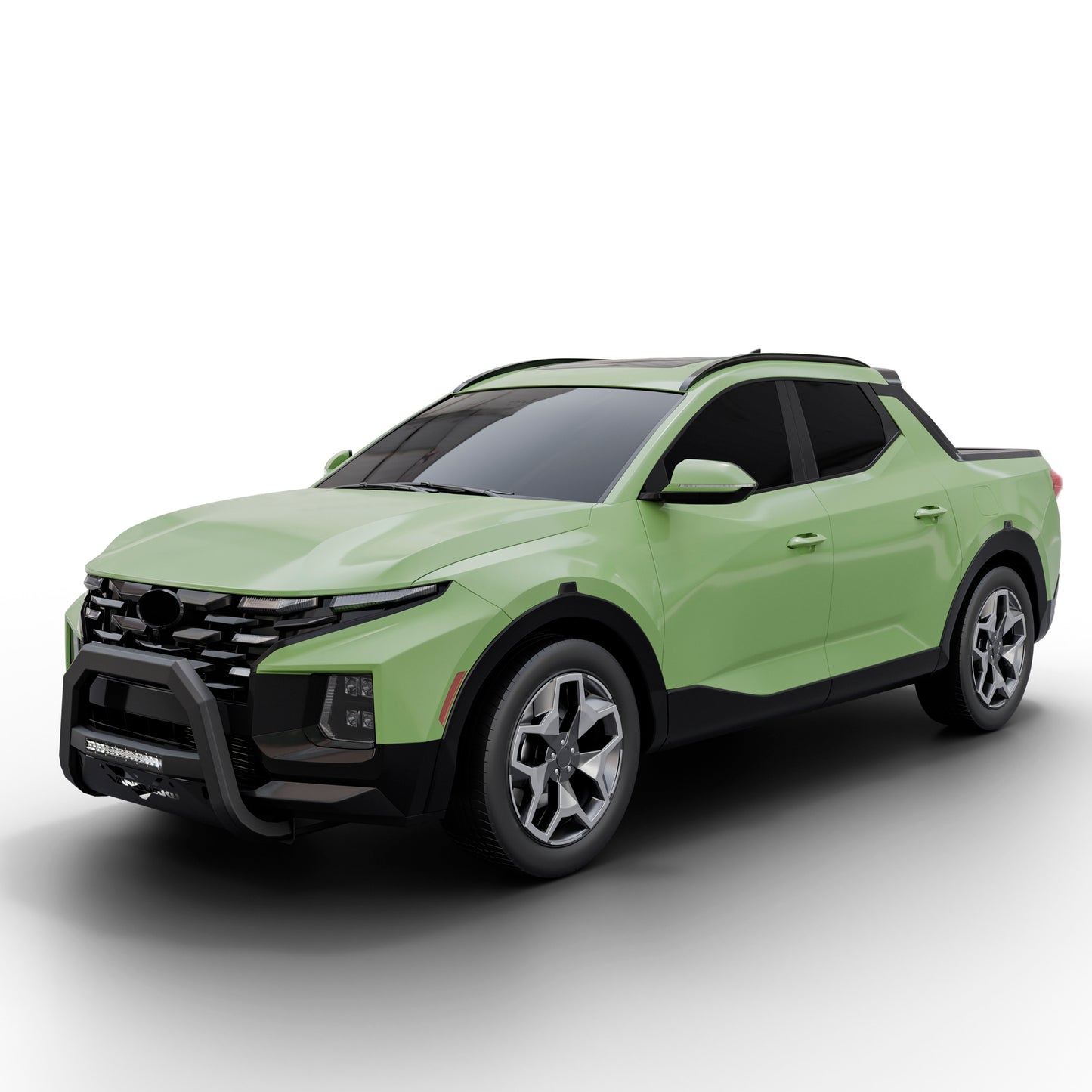 Vanguard Black Powdercoat Front Guards Bull Bars Bumper Guard for 2022-2024 hyundai santa cruz