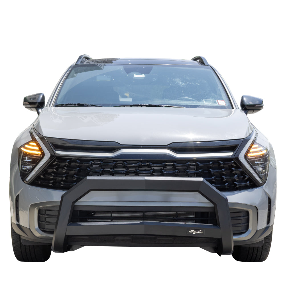 Vanguard Black Powdercoat Front Guards Bull Bars Bumper Guard for 2023-2025 kia sportage
