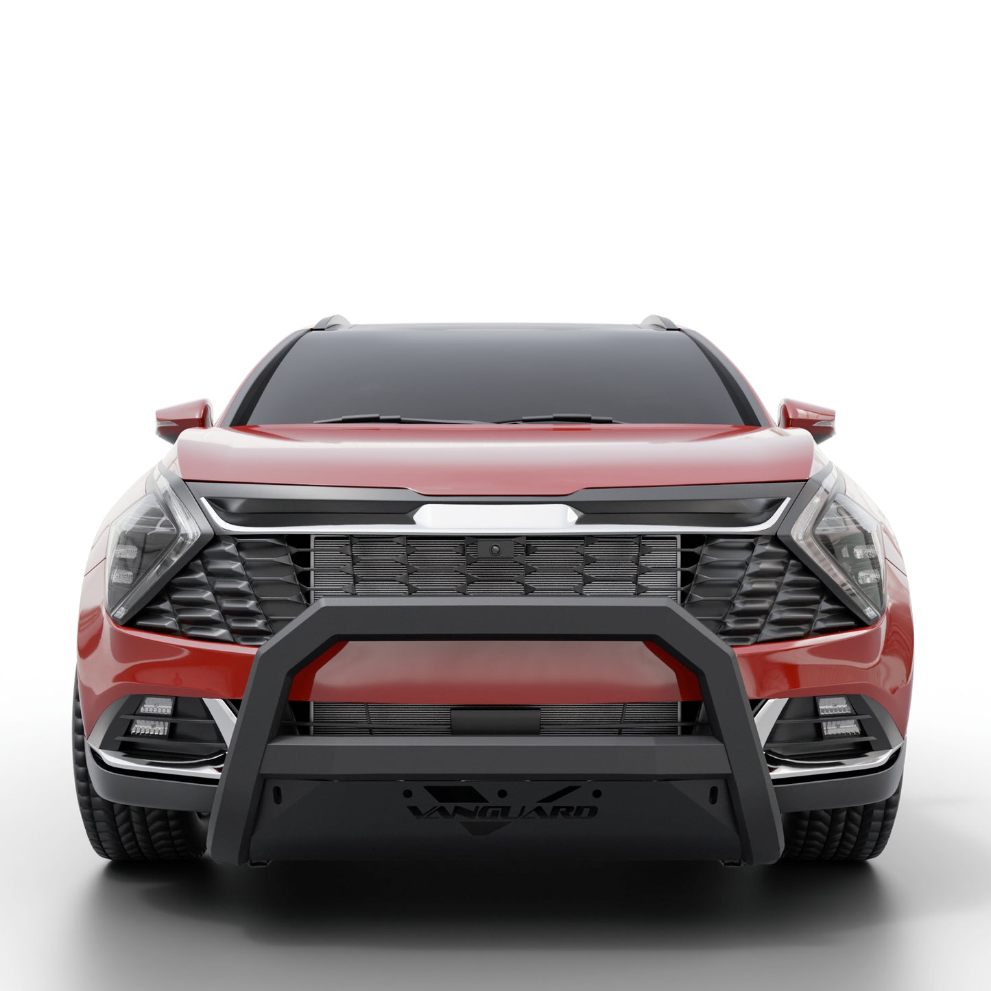 Vanguard Black Powdercoat Front Guards Bull Bars Bumper Guard for 2023-2025 kia sportage