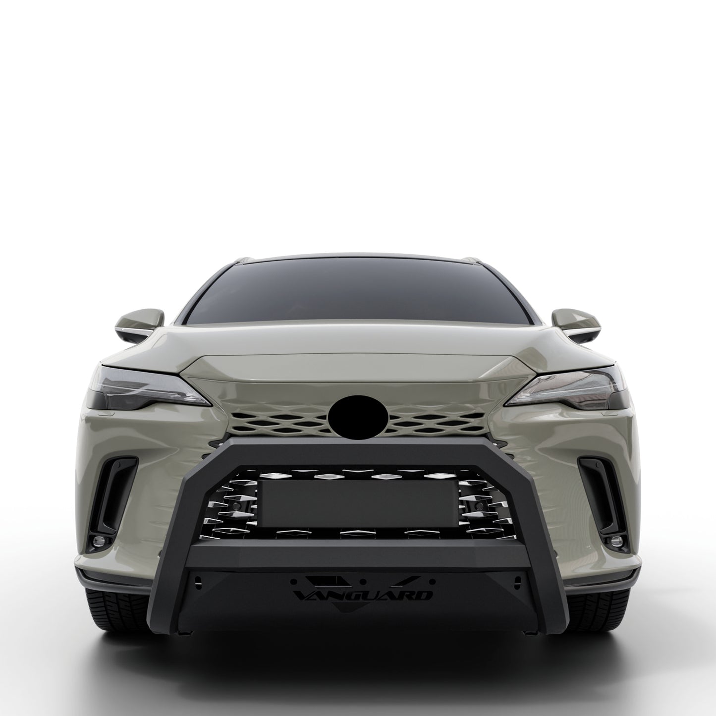 Vanguard Black Powdercoat Front Guards Bull Bars Bumper Guard for 2023-2025 lexus rx350