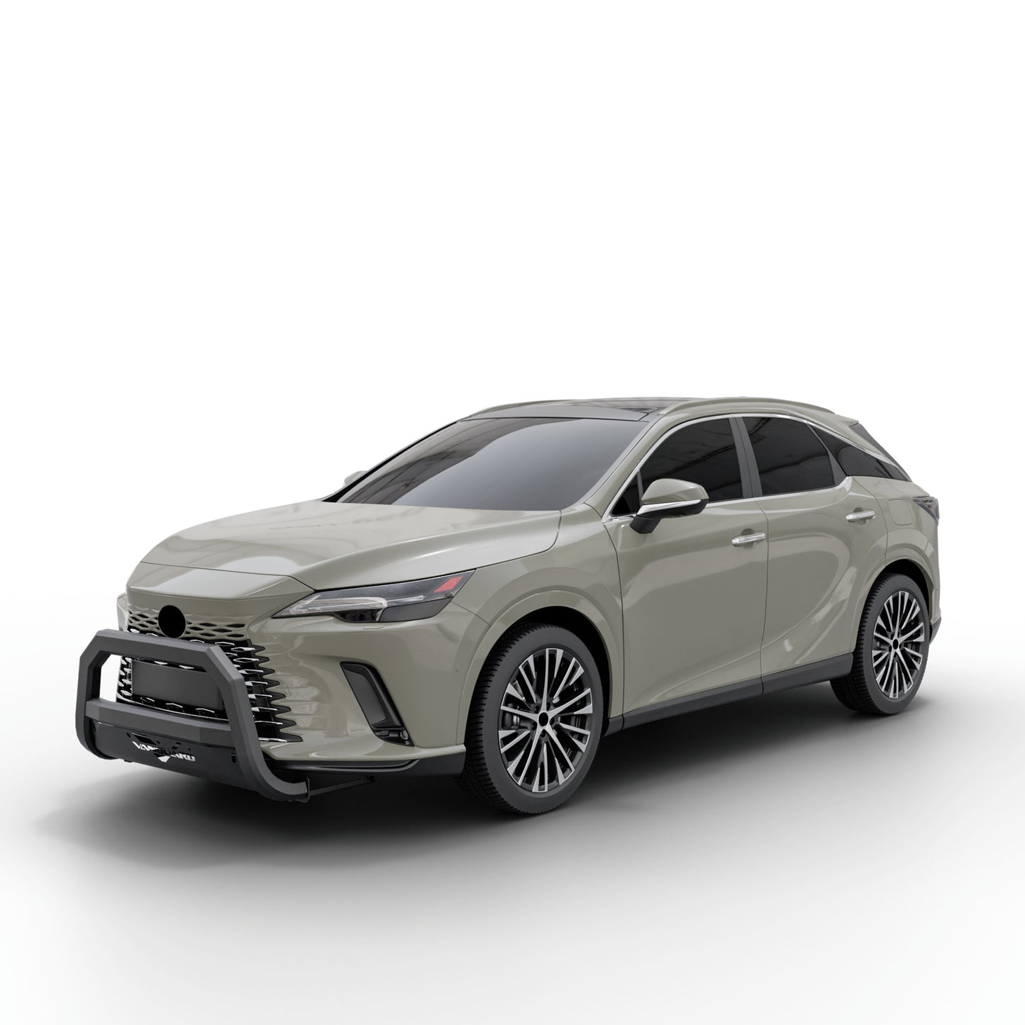 Vanguard Black Powdercoat Front Guards Bull Bars Bumper Guard for 2023-2025 lexus rx350