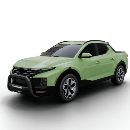 Vanguard Black Powdercoat Front Guards Bull Bars Bumper Guard for 2022-2024 hyundai santa cruz