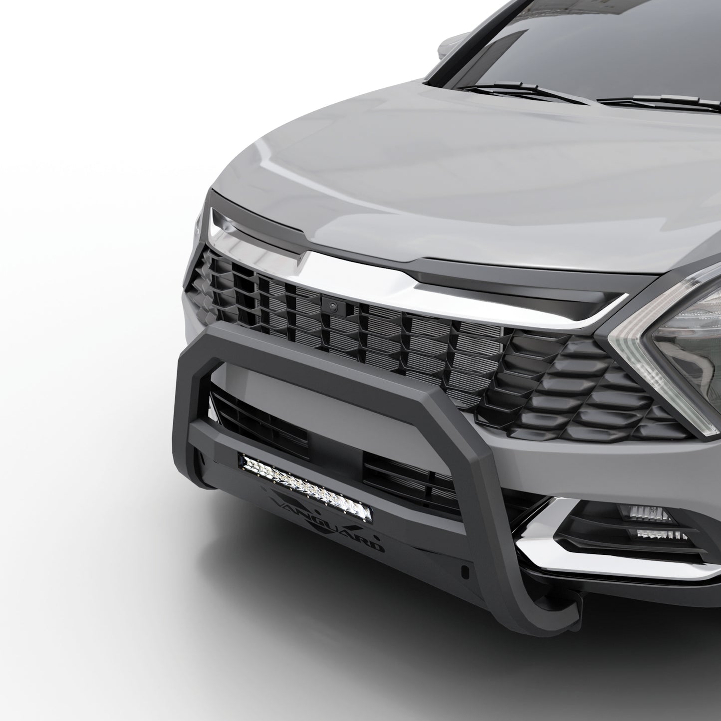 Vanguard Black Powdercoat Front Guards Bull Bars Bumper Guard for 2023-2025 kia sportage