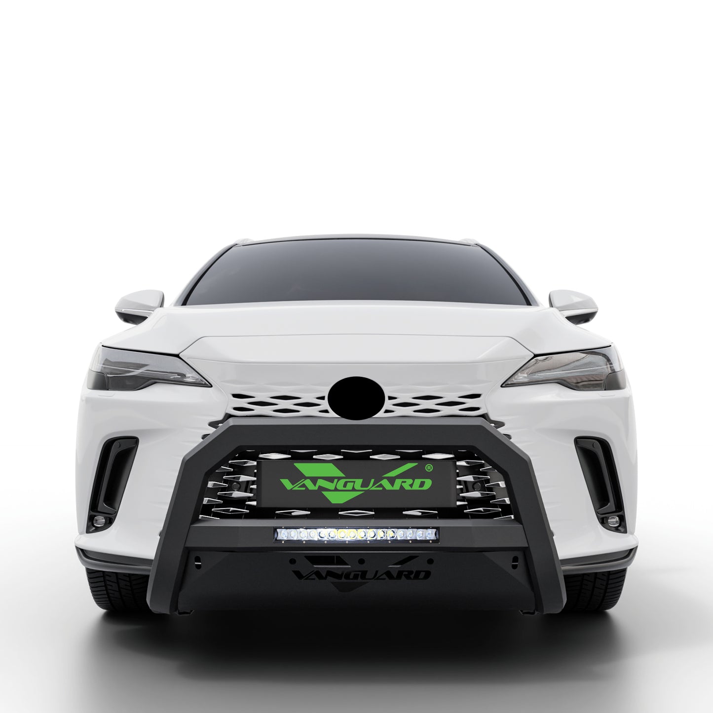 Vanguard Black Powdercoat Front Guards Bull Bars Bumper Guard for 2023-2025 lexus rx500h