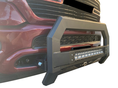 Vanguard Black Powdercoat Front Guards Bull Bars Bumper Guard for 2016-2023 toyota tacoma