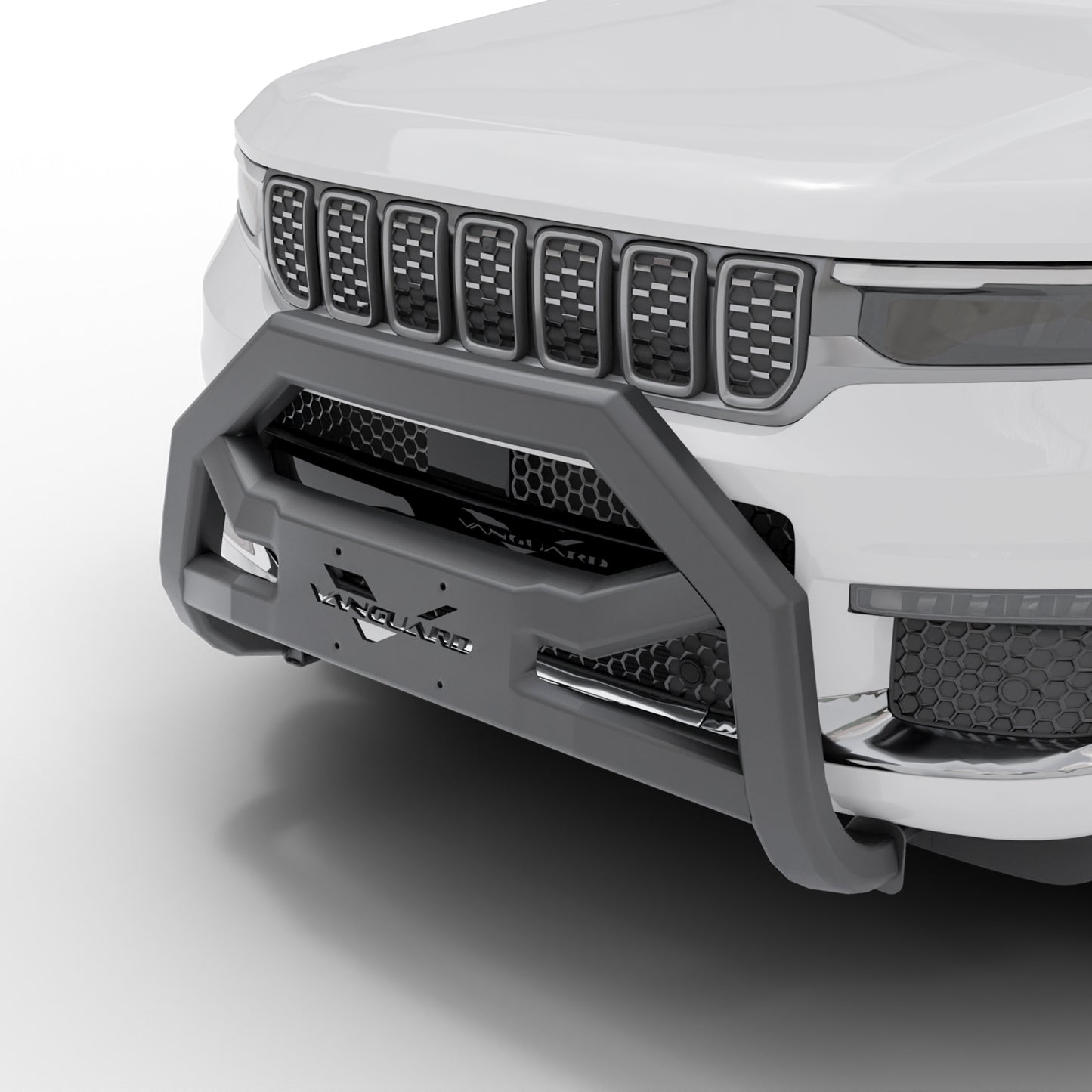 Vanguard Black Powdercoat Front Guards Bull Bars Bumper Guard for 2015-2024 ford edge