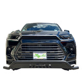 Vanguard Black Powdercoat Front Guards Front Runners Bumper Guard for 2024-2024 toyota grand highlander