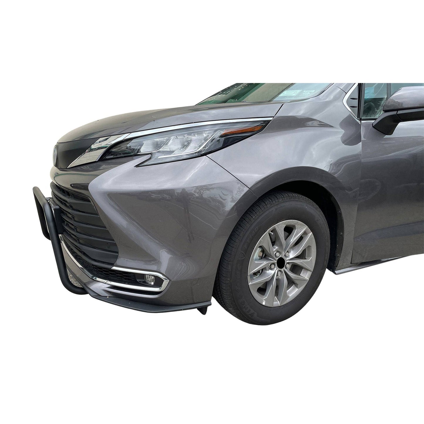 Vanguard Black Powdercoat Front Guards Bull Bars Bumper Guard for 2021-2025 toyota sienna