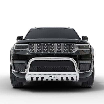 Vanguard Stainless Steel Front Guards Bull Bars Bumper Guard for 2021-2024 jeep grand cherokee l