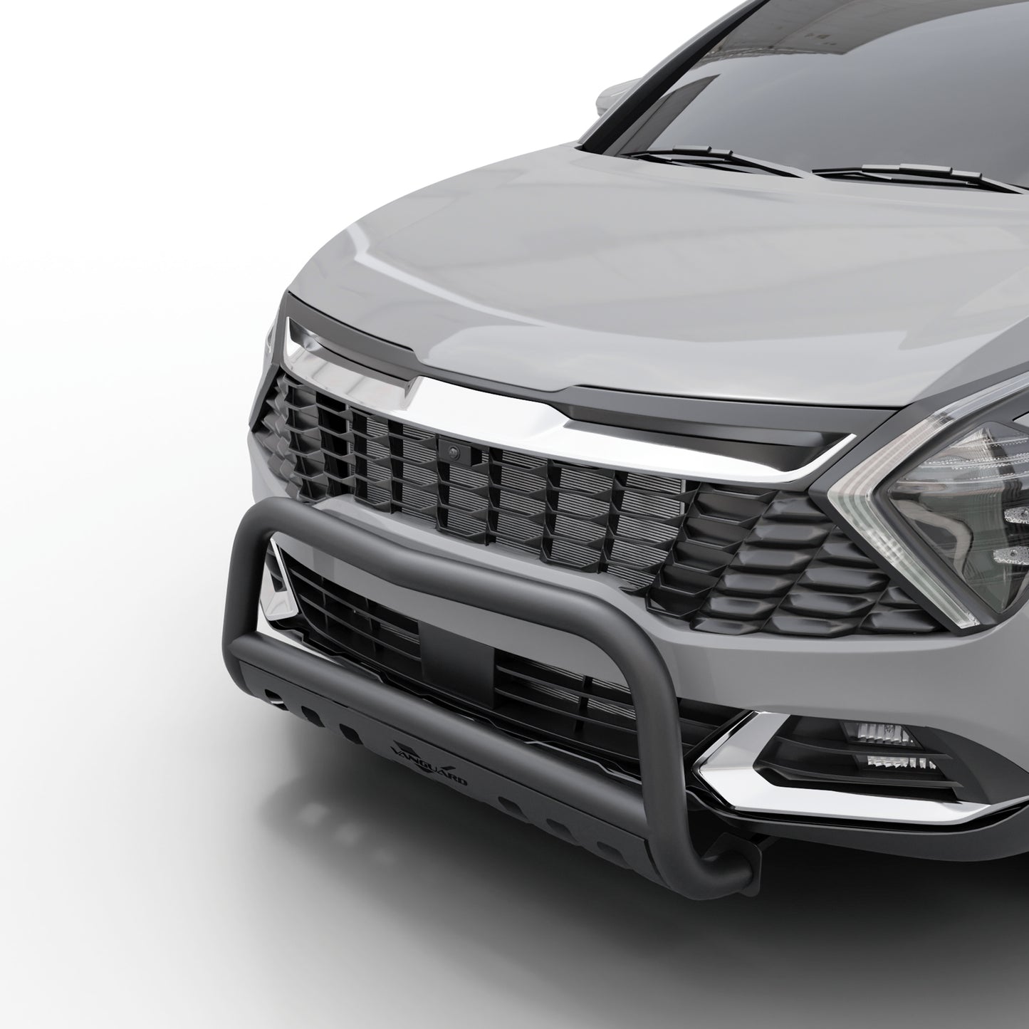 Vanguard Black Powdercoat Front Guards Bull Bars Bumper Guard for 2014-2024 infiniti qx80