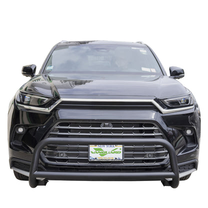 Vanguard Black Powdercoat Front Guards Front Bumper Bumper for 2024-2025 toyota grand highlander