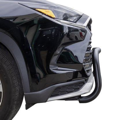 Vanguard Black Powdercoat Front Guards Front Bumper Bumper for 2024-2025 toyota grand highlander