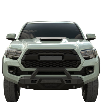 Vanguard Black Powdercoat Heavy Duty Bumpers And Grilles Front Bumpers Bumper for 2015-2023 toyota tacoma