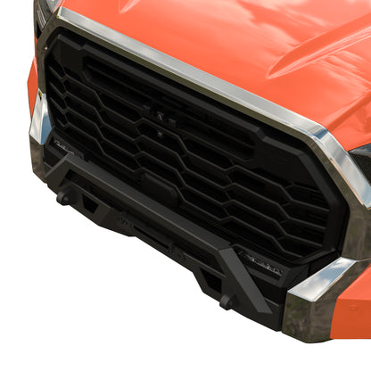 Vanguard Black Powdercoat Heavy Duty Bumpers And Grilles Front Bumpers Bumper for 2022-2025 toyota tundra
