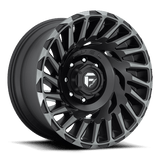 Fuel D683 CYCLONE MATTE MACHINED DOUBLE DARK TINT 20x10 8x180 Wheels | Offset: -18 | Backspace: 6.21 | Bore: 124.2