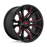 Fuel D712 GLOSS BLACK RED TINTED CLEAR 20x10 6x135/6x139.7 Wheels | Offset: -18 | Backspace: 4.79 | Bore: 106.1
