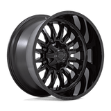 Fuel D796 MATTE BLACK WITH GLOSS BLACK LIP 22x12 6x135/6x139.7 Wheels | Offset: -44 | Backspace: 4.77 | Bore: 106.1
