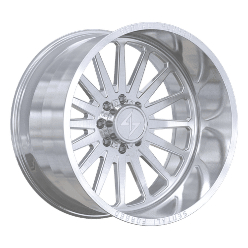 Sentali Forged SF-2 Brushed Milled 24x14 6x139.7 Wheels | Offset: -76 | Backspace: 4.5 | Bore: 106.2