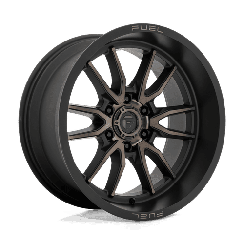 Fuel D762 MATTE BLACK DOUBLE DARK TINT 17x9 6x120 Wheels | Offset: 1 | Backspace: 5.04 | Bore: 67.06