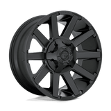 Fuel D437 SATIN BLACK 20x9 5x139.7/5x150 Wheels | Offset: 1 | Backspace: 5.04 | Bore: 110.1