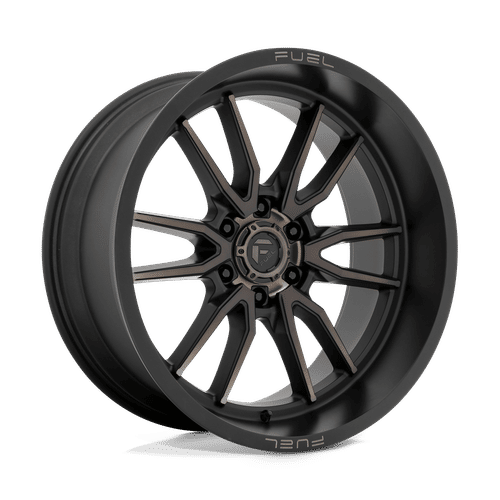 Fuel D762 MATTE BLACK DOUBLE DARK TINT 22x10 6x139.7 Wheels | Offset: -18 | Backspace: 4.79 | Bore: 106.1
