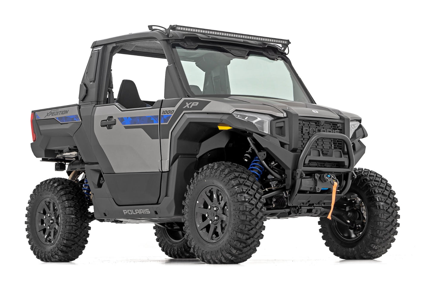 50" Single Row Light Mount | Front | Black Series | Polaris Xpedition ADV-5