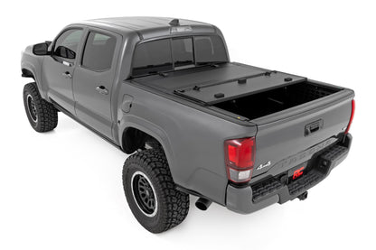 Hard Tri-Fold Flip Up Bed Cover | 6' Bed | Toyota Tacoma (16-23)