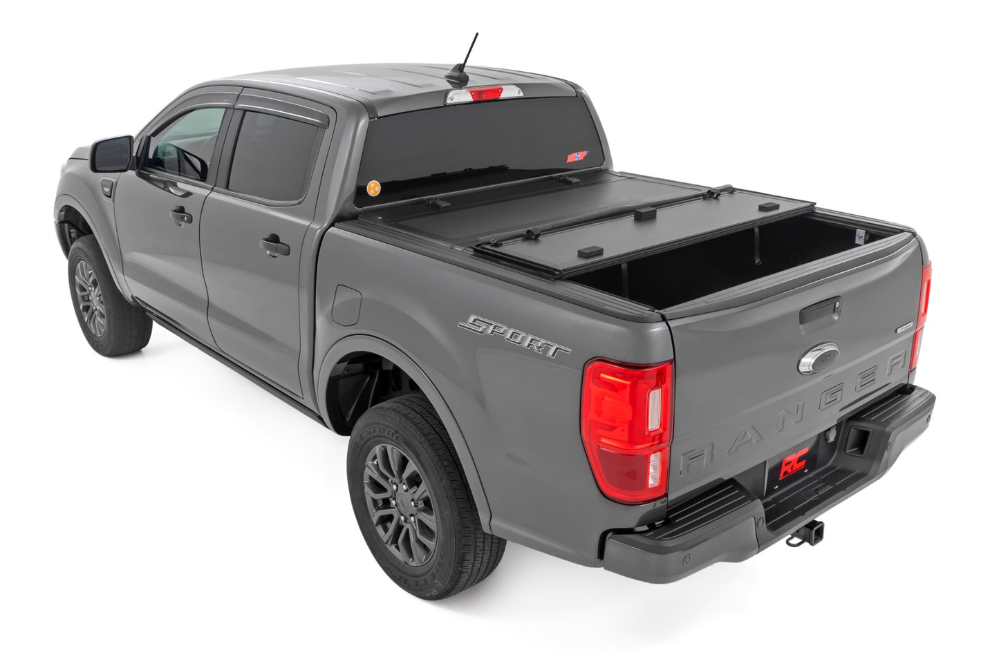 Hard Tri-Fold Flip Up Bed Cover | 6' Bed | Ford Ranger 2WD/4WD (19-23)