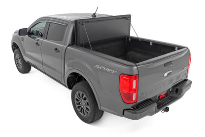 Hard Tri-Fold Flip Up Bed Cover | 6' Bed | Ford Ranger 2WD/4WD (19-23)