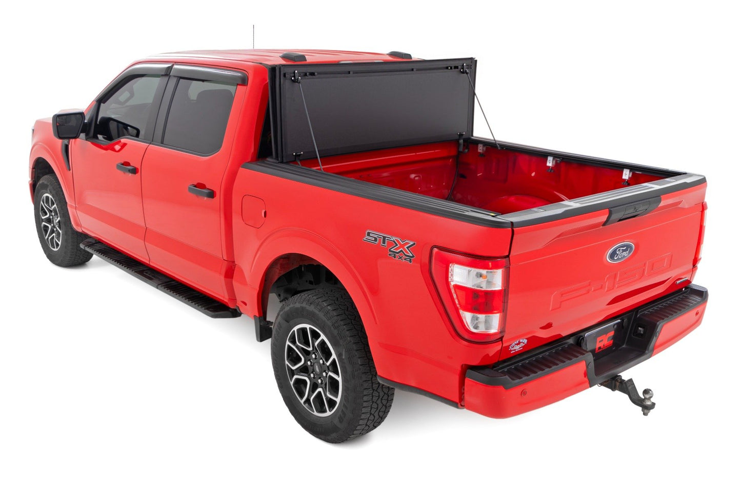 Hard Tri-Fold Flip Up Bed Cover | 5'7" Bed | Ford F-150 (15-20)