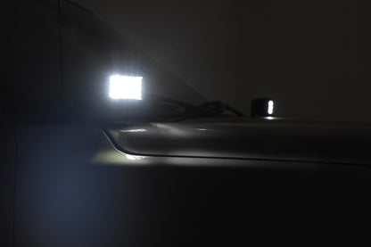 LED Light Kit | Ditch Mount | 2" Black Pair | Flood | Chevy 1500 (99-06)