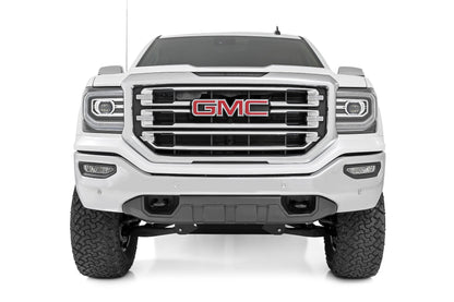 7 Inch Stamped Steel LCA Lift Kit | Forged UCA | Bracket | M1 Struts/M1 | Chevy/GMC 1500 (16-18)