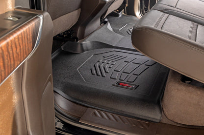 Sure-Fit Floor Mats | FR &amp; RR | FR Over Hump | Crew | Chevy/GMC 1500/2500HD/3500HD (19-25)
