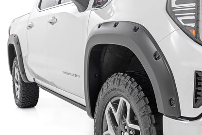 Pocket Fender Flares | GCI Carbon Black | GMC Sierra 1500 2WD/4WD (2019-2024)