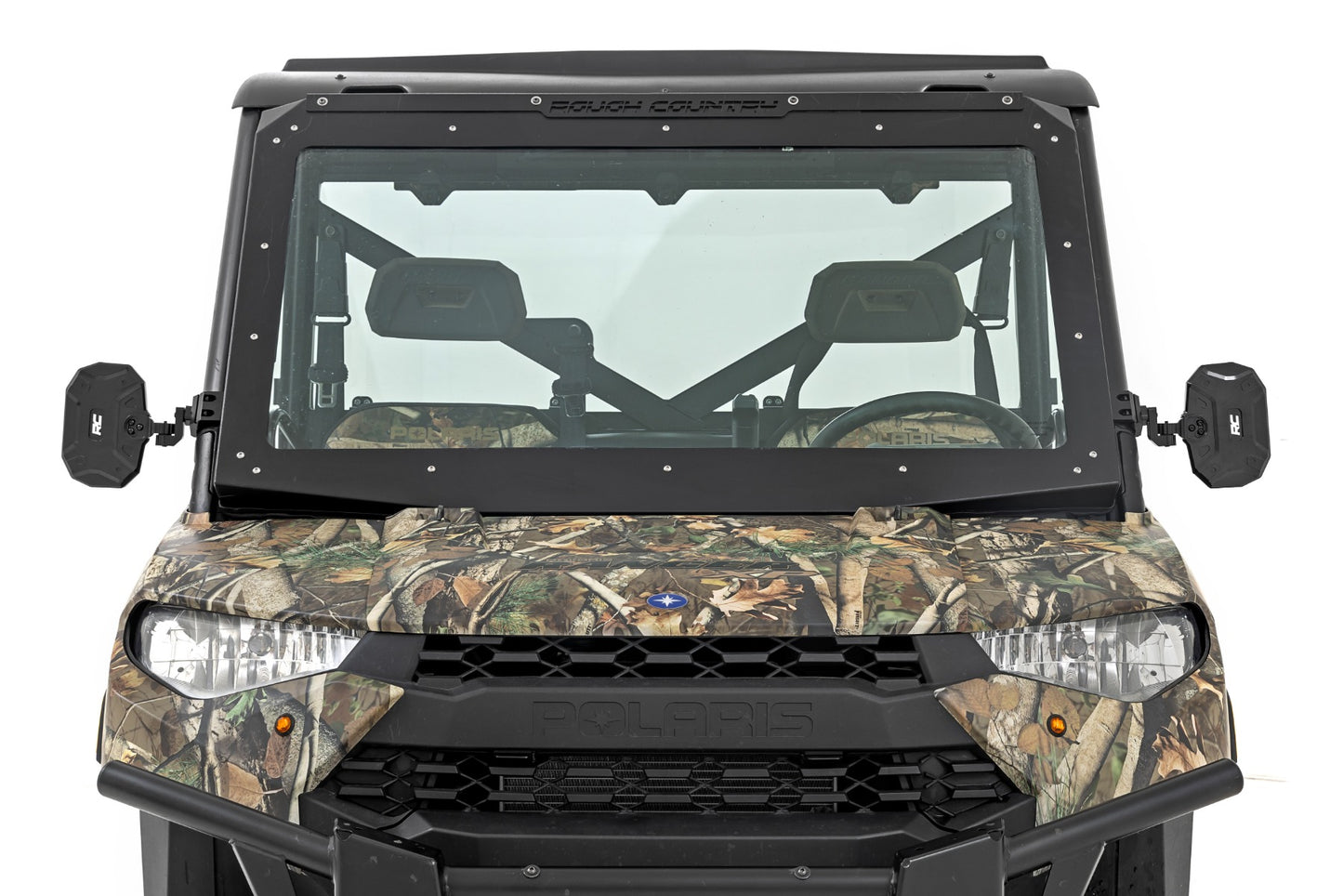 UTV Aluminum Side View Mirrors | Vertical