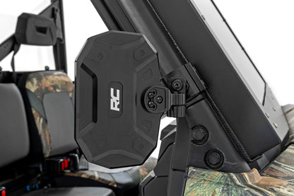 UTV Aluminum Side View Mirrors | Vertical