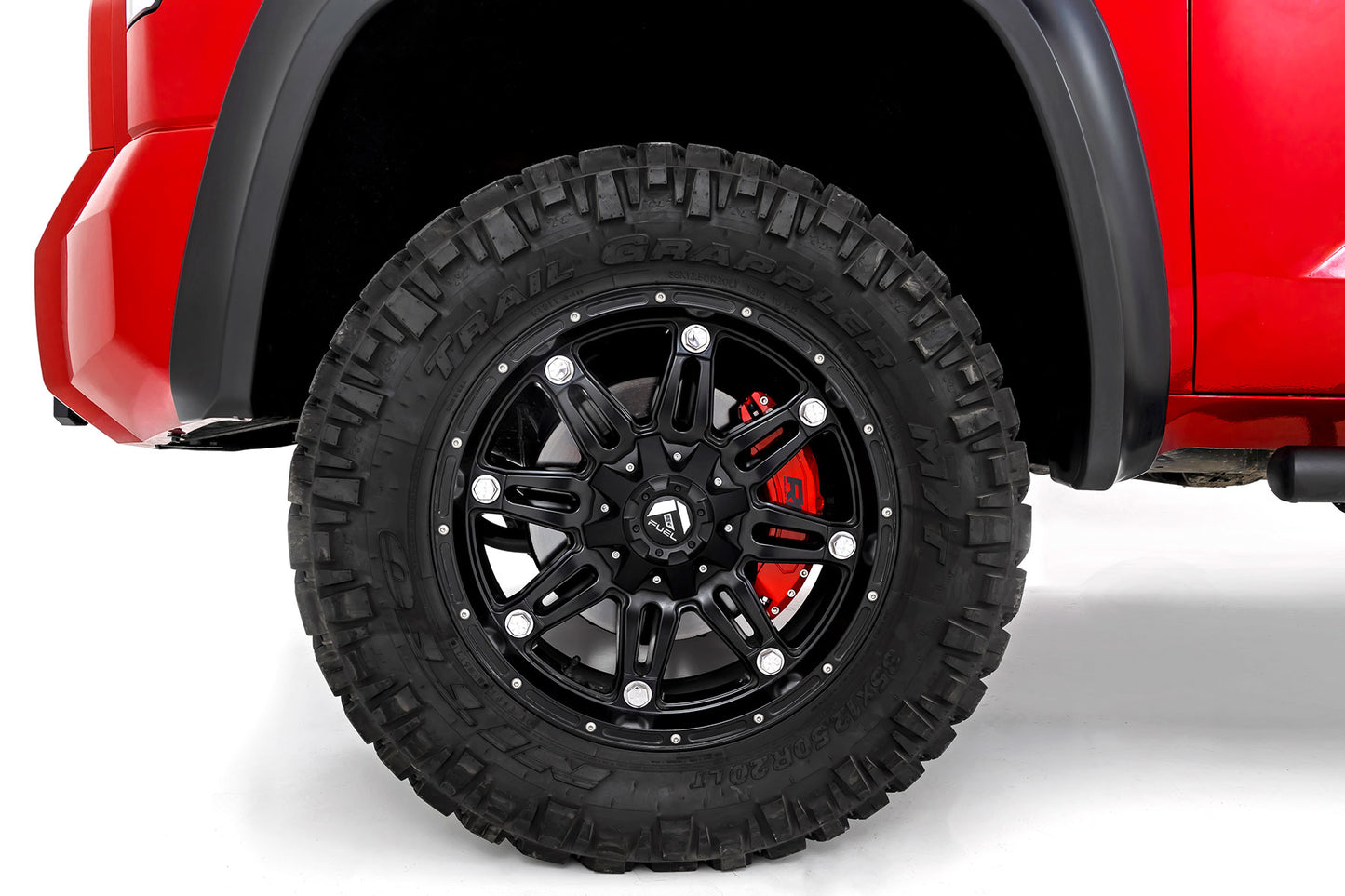Caliper Covers | Front and Rear | Red | Toyota Tundra (22-23)