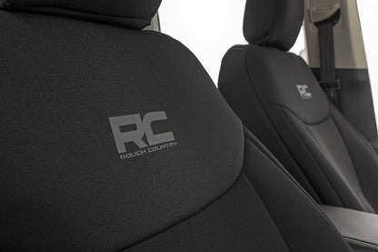 Seat Covers | FR & RR W/O Armrest | Crew Cab | Ford Maverick 2WD/4WD (2022-2024)