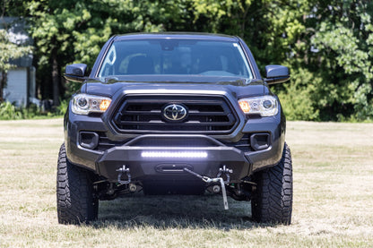 Front Bumper | Hybrid | 12000-Lb Pro Series Winch | Synthetic Rope | Toyota Tacoma (16-23)