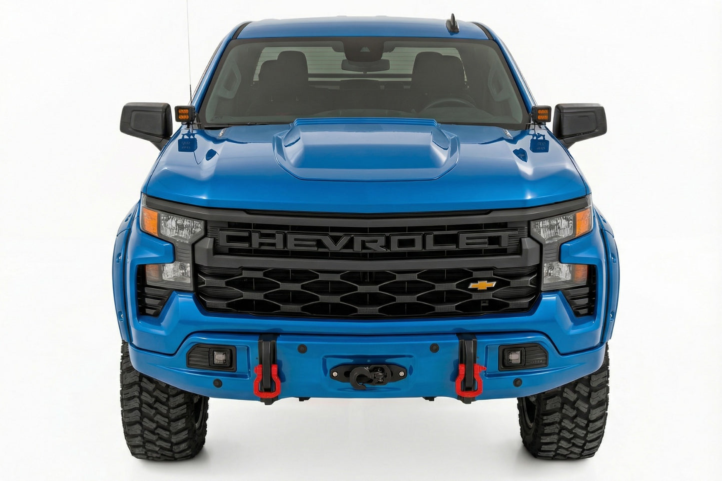 Front FXS Bumper | 12000S | GA0 North Sky Blue | Chevy Silverado 1500 2WD/4WD (2023-2026)
