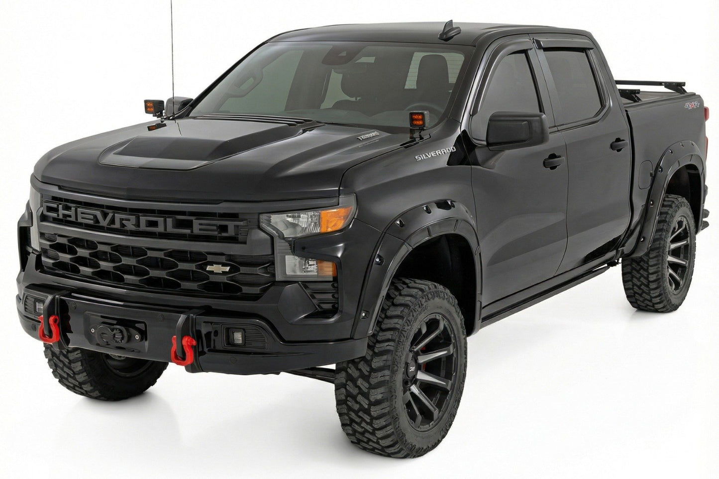 Front FXS Bumper | 12000S | GBA Black | Chevy Silverado 1500 2WD/4WD (2023-2026)