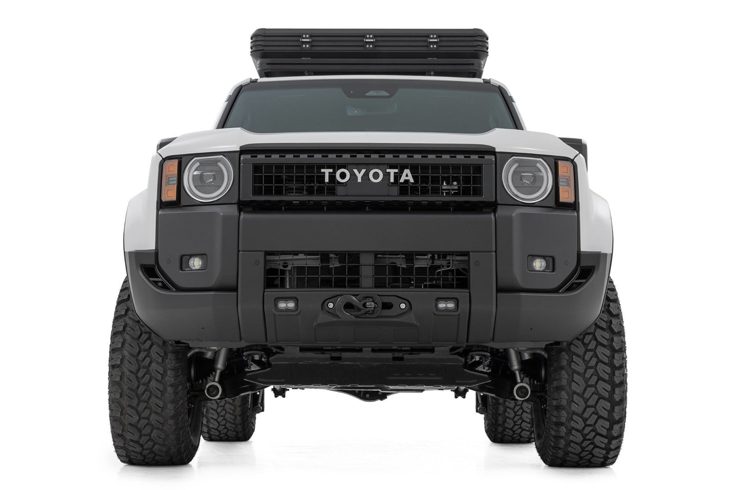 Hidden Winch Mount | Yellow SAE | PRO9500S | Toyota Land Cruiser 4WD (2024-2025)