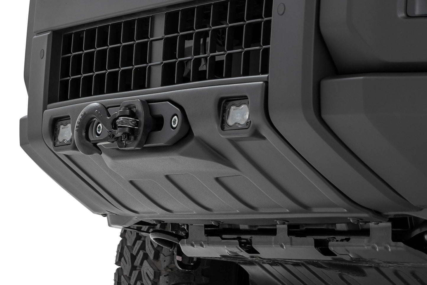 Hidden Winch Mount | White SAE | PRO1200S | Toyota Land Cruiser 4WD (2024-2025)