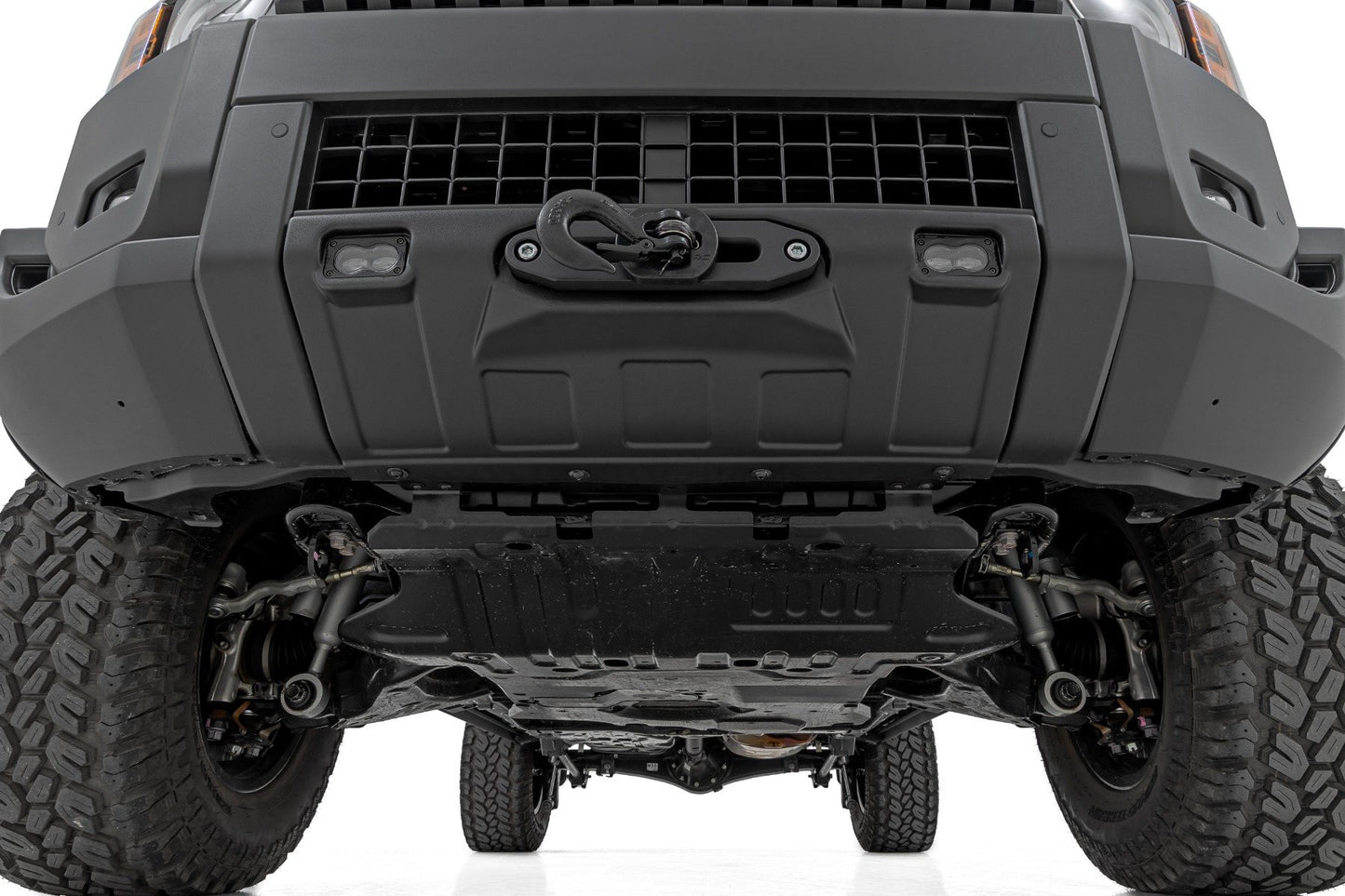 Hidden Winch Mount | White SAE | PRO1200S | Toyota Land Cruiser 4WD (2024-2025)